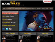 Tablet Screenshot of karijazz.org